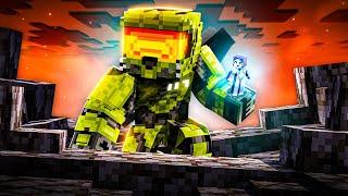 Becoming MASTER CHIEF In MINECRAFT! - (Fisk's Superhero Mod)