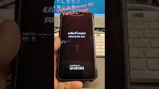 Hard Reset Ulefone Armor 6E. Delete Pin, Pattern, Password lock.