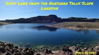 Dusty Lake from the North Shore - Lakeside #pnw #desert #lake