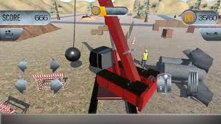 Demolition Simulator - Wrecking ball Gameplay Video Android/iOS