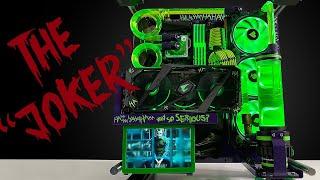 INSANE Joker x Batman Custom Water Cooled Gaming PC Build