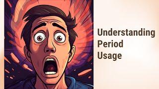 The Dot that Speaks: Understanding Period Usage in Digital Communication