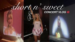 SABRINA CARPENTER SHORT N' SWEET VLOG!  | GRWM, DIY outfit, Concert Videos etc