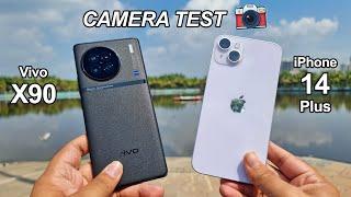 Vivo X90 Vs iPhone 14 Plus Camera Test | Best Camera Phones ?