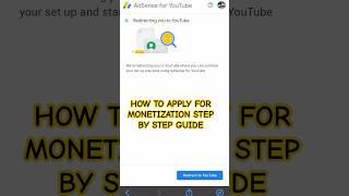 How to Apply for YouTube Monetization (Step by Step)