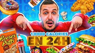 MANGER 10 000 CALORIES EN 24H !