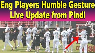 England Cricket Team Players Silent Message to Pak Players