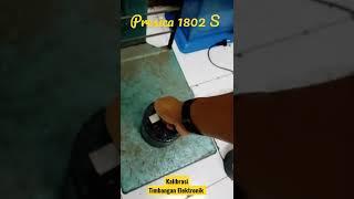 Kalibrasi Timbangan Digital Presica 1802 S