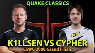 Classic Quake Matches: Cypher vs k1llsen ESWC Finals 2008