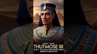 Thutmose III: Egypt’s Greatest Conqueror and Empire Builder!