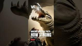 Amazing Crocodile Facts: How Strong Are Their Jaws Really? #CrocFacts #WildlifeWonder