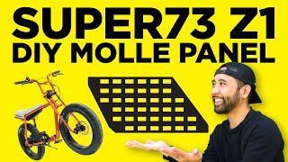 Make Your Own Super73 Z1 DIY Tactical MOLLE Panel | RunPlayBack