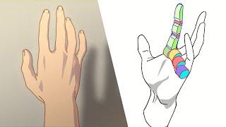 How to animate hands (by Chinese artist Ju Neng Binggui)