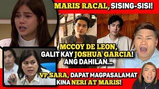 JOSHUA GARCIA AT MCCOY DE LEON, MAY AWAY!  MARIS, SISING-SISI!  VP SARA, THANK YOU, NERI AT MARIS!