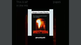 Microwaving Grapes Creates Plasma? Science or Myth! @SmartEdge555 #science #facts #shorts