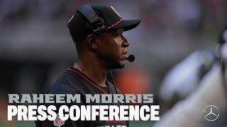 Raheem Morris & Kirk Cousins Week 7 Postgame Press Conference | Seattle Seahawks vs. Atlanta Falcons