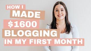 My First Month Blogging & Mediavine Journey Update