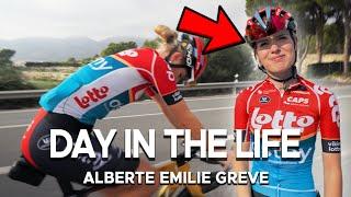 DAY IN THE LIFE OF A PROFESSIONAL CYCLIST ft. Alberte Emilie Greve