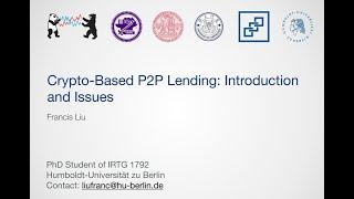 Crypto-based P2P lending: introduction and issues