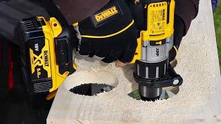 That's what I call a powerful drill  DeWALT DCD996