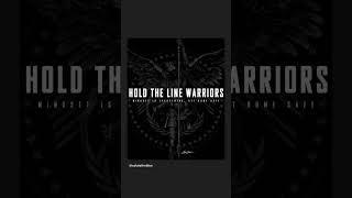 Hold the line warriors on ig #SALUTETHEBLUE