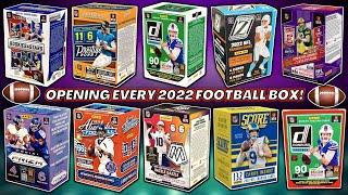 *OPENING EVERY BOX OF FOOTBALL CARDS FROM THE 2022 DRAFT CLASS! NICE PULLS GALORE!