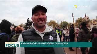 Kazakh Batyrs on the Streets of London