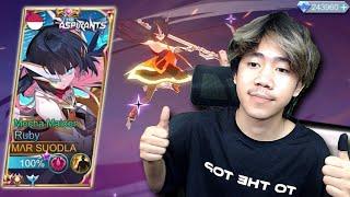 REVIEW SKIN THE ASPIRANTS RUBY EFEK NYA GAK ADA OBENG - Mobile legends