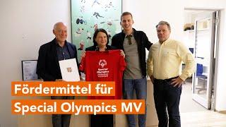 Fördermittel für den Special Olympics Landesverband MV