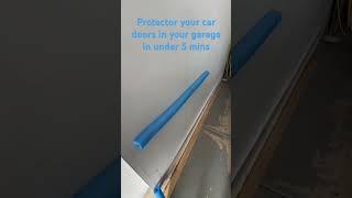 Stop Car Door Dings Forever With This Simple Garage Solution