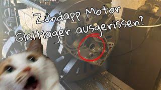 Ausgerissenes Gleitlager im Zündapp Motor reparieren