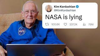 Moon Astronaut Reacts to Moon Landing Deniers