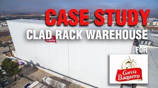 36m High Clad Rack Warehouse for García Baquero | Case Study