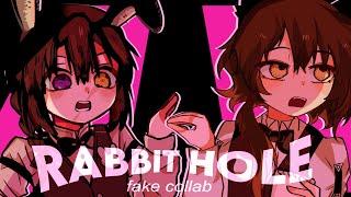  Rabbit Hole 🃏 || Late Trend || fake collab with@meiidrawstbhk  #meiirabbitholefakecollab || Oc