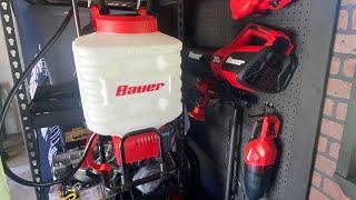 Bauer 20V 4 Gallon Backpack Sprayer Review