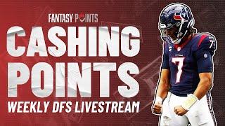 Cashing Points Shares The Top Week 13 NFL DFS Plays!