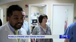 The Mobile Stroke Unit's First Patient (Pix11 News): Stony Brook Medicine