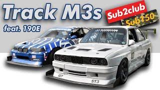 e30, e36 M3 Track car build and Driver interview