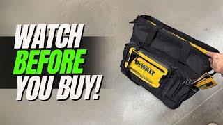 Is it WORTH it? - DeWALT Tool Bag REVIEW!