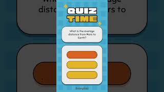 BrainyKidz short 50 #cosmicquizcorner #multiplechoice #planetquiz #learnaboutspace #quiztime #test