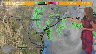 Tropical Storm Beta continues to move toward Texas Coast