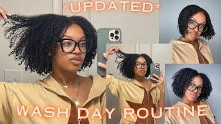 *DETAILED* WASH DAY ROUTINE FOR NATURAL HAIR | HOW TO DEFINE YOUR CURLS & BEST WASH AND GO TUTORIAL