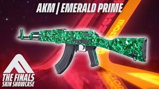 AKM EMERALD PRIME Skin Review | The Finals Season 3 Ranked Reward(World Tour)