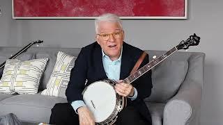 Steve Martin, for the IBMA Foundation's Strings for Dreams Bluegrass Raffle