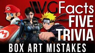 5 Box Art Mistakes - VG Facts Five Trivia Feat. JonTron