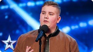 Golden Buzzer act Kyle Tomlinson proves David wrong | Auditions Week 6| Britain’s Got Talent 2017