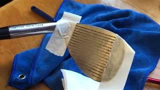 GOLF CLUB TUNE UP | FORZA GOLF | 2 IN 1 GROOVE SHARPENER TOOL PRODUCT REVIEW