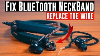 Simple Steps to Fix Your Bluetooth Neckband Wire Cut in Half @RoyTecTips