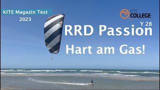 Kitecollege Test RRD Passion ¥ 28 KITE Magazin Freeride, Freestyle Brasilien  Event,