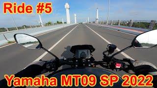 Yamaha MT09 SP 2022 - Ride #5 - Akrapovic Racing Line Exhaust with Baffle